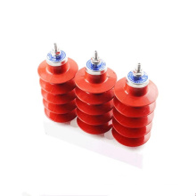 Quality Insurance 9kV Light ning Arrester 10kA 265mm Length Same Leave Silicon Rubber Arrestor